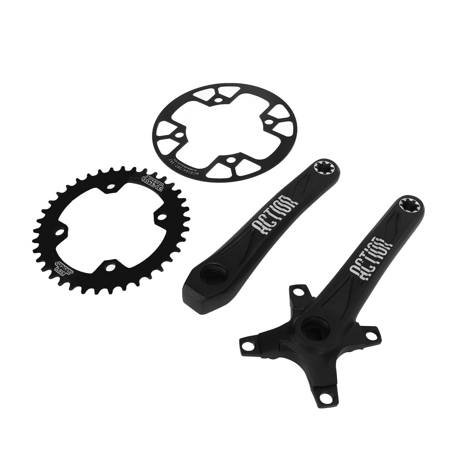 

38T 170mm BCD 104mm Precision Machined Bike Crankset Crankset,