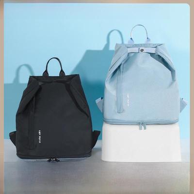 "Borsa Impermeabile da Spiaggia per Nuoto: Zaino Sportivo con Separazione Umido/Secco e Scomparto per Scarpe"
