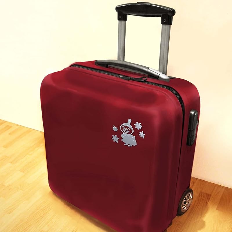 MEIHO MOOMIN Little My Emblem Sticker, Large, Silver, FS074