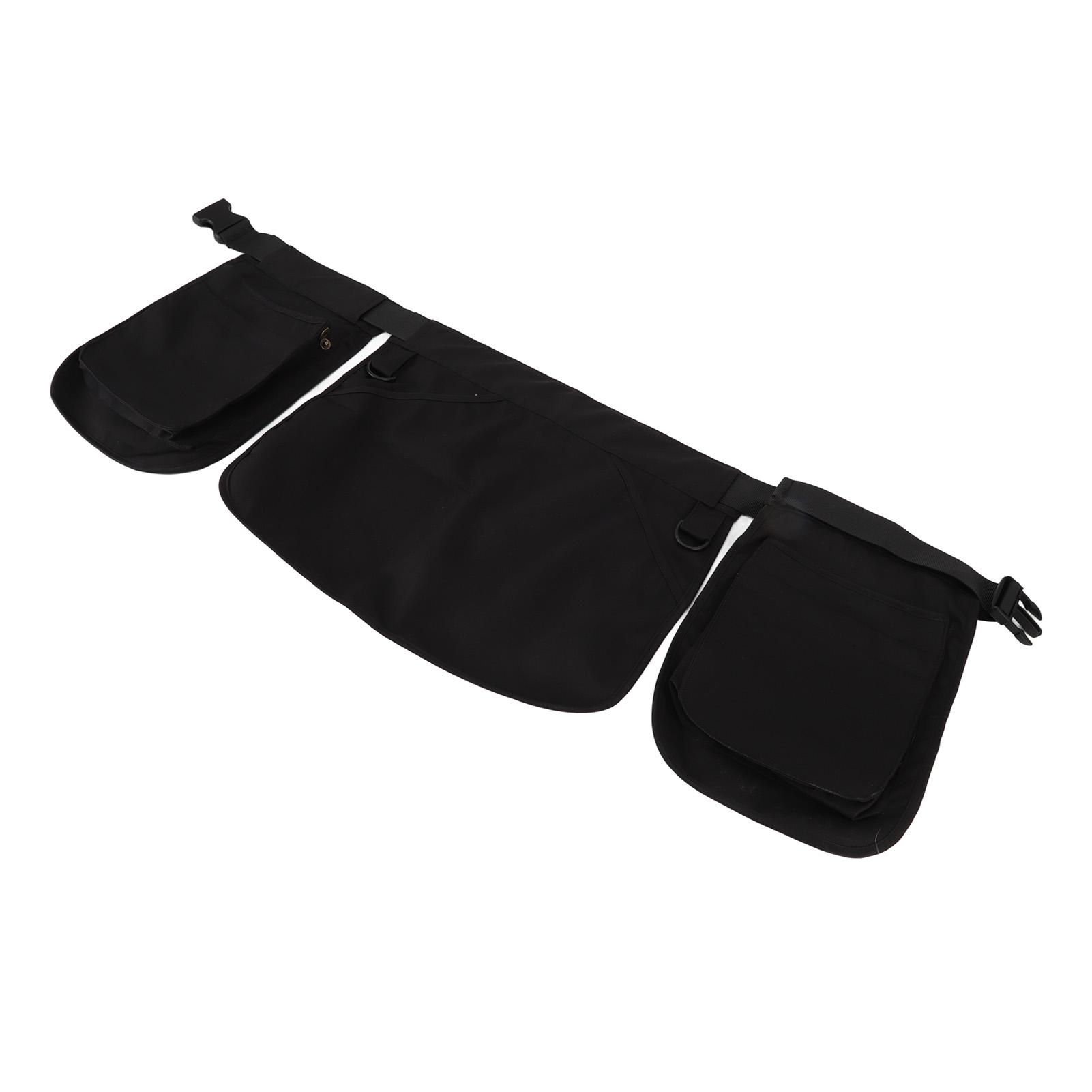 Waist Belt Bag Adjustable Large Capacity Multi Pocket Multifunctional Apron Bag for Men Women