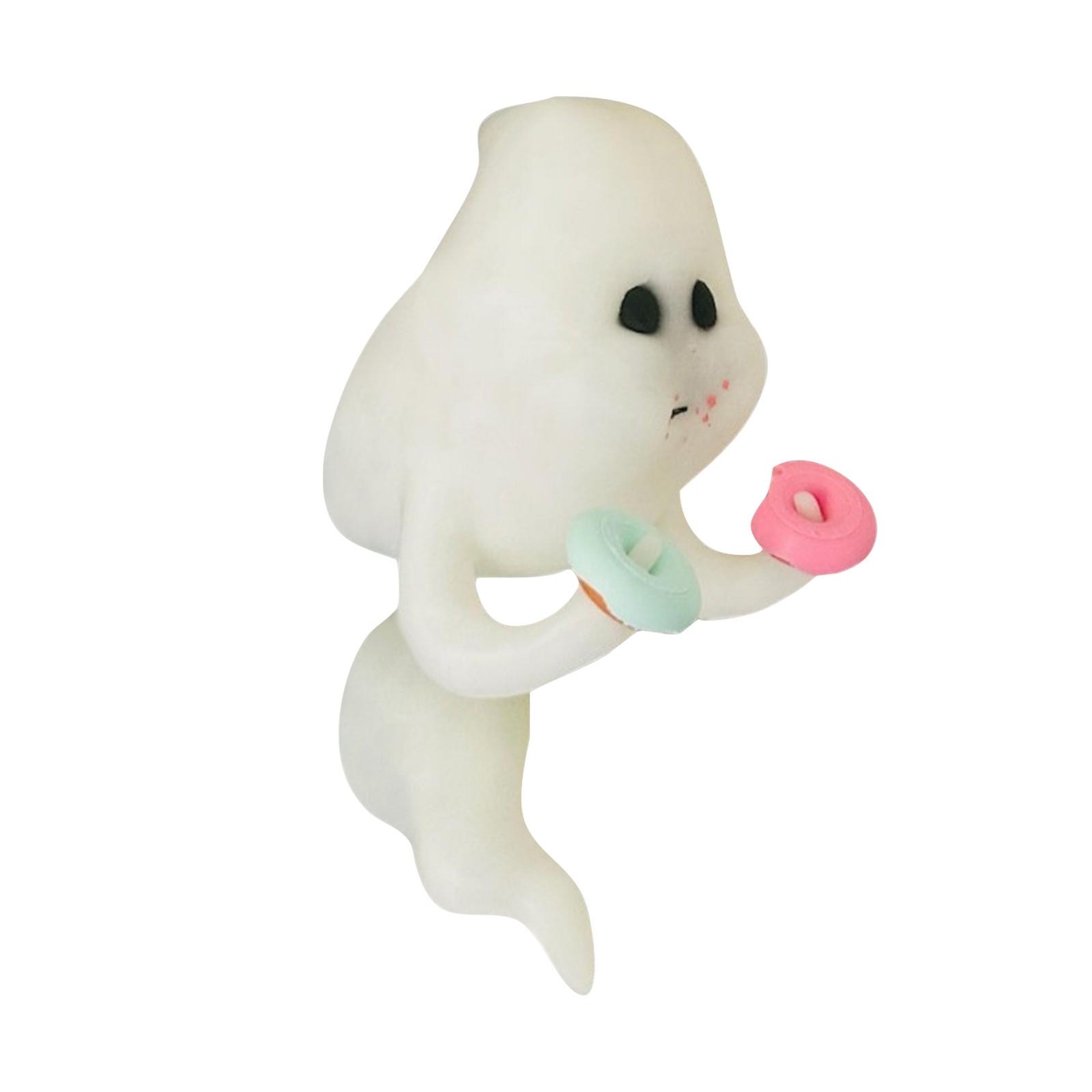 

Привидения Магнит на холодильник Кофе и пончики Хэллоуин украшение One Size