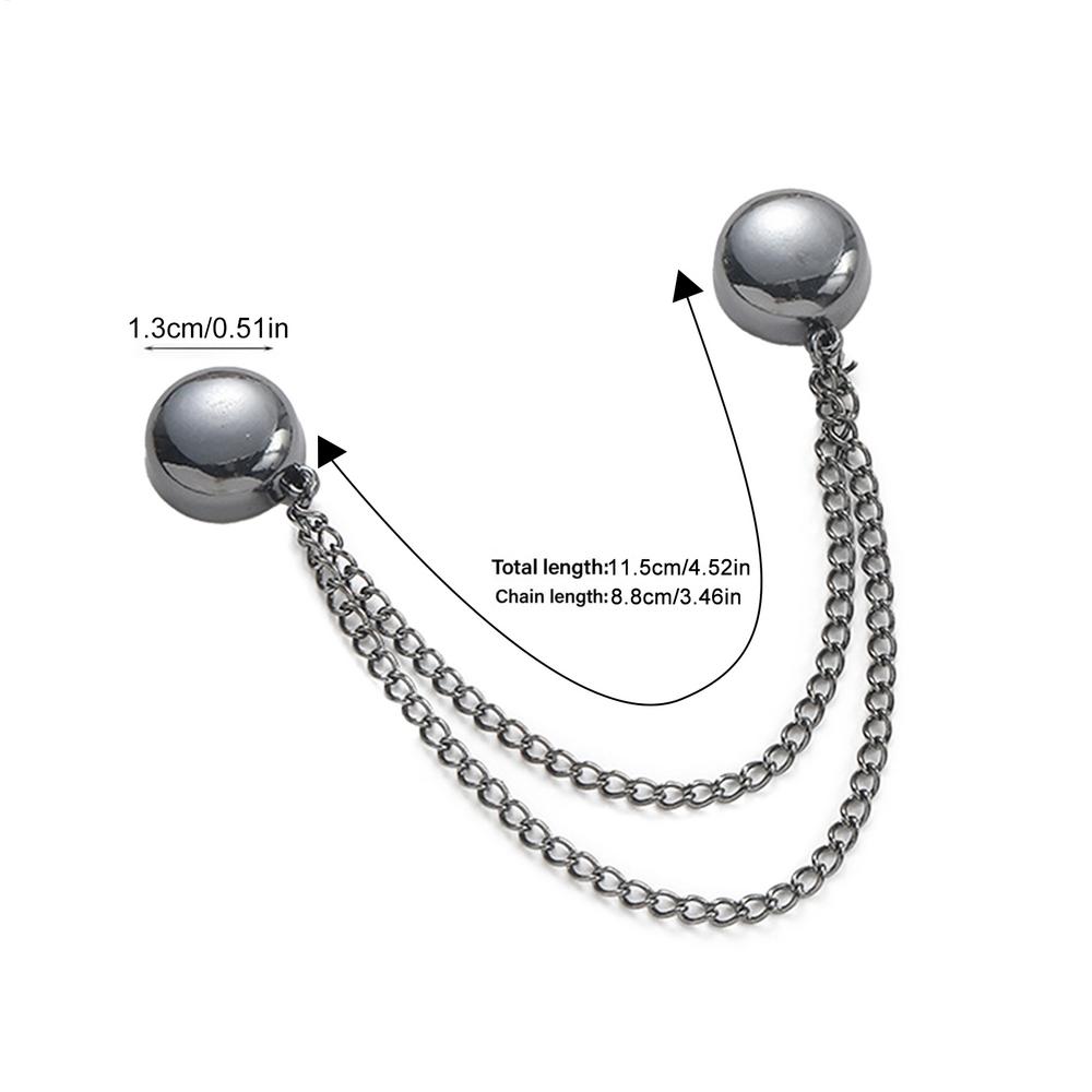 

Magnetic Clothing Clips Multi-Function Magnetic Strength Buttons Clips Pinless Brooch Clips for Women Clothes Cardigans