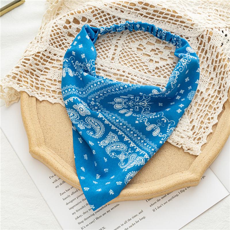 30cm Boho Knot Turbans Yoga Elastic Head Wrap Women Headband Hairbands Headwear Bandanas Fashion Hair Band Accessories
