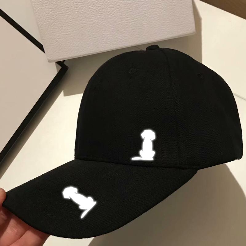 Cartoon Dog Silver Reflective Tapes Patch DIY Hoodies Clothes Stickers Heat Transfer Parches Ropa Applique On Clothes Night Safe