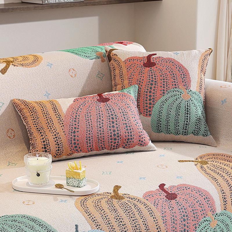 1 Stück Klassische Halloween Quaste Sofabezug, All-in-One Überwurf, Digitaldruck Festliche Dekoration für Sessel, Zweisitzer, 3-Sitzer, 4-Sitzer, Ecksofas