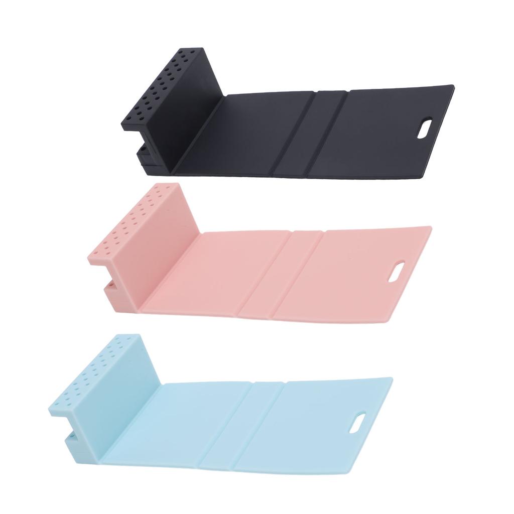 Silicone Nail Drill Bit Holder Foldable Multipurpose Drill Bit Organizer Case Nail Tech Bits Storage
