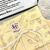 500 SZT./ROLKA Naklejki Tung Tung Sahur Abstrakcyjne i Śmieszne Zwierzęta Naklejki Materiały Księgowe Dekoracyjne Naklejki Taśma Uszczelniająca DIY