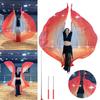 Scalable Rods Belly Dance Accessories Props Colorful Scarves Flag  Dance Party