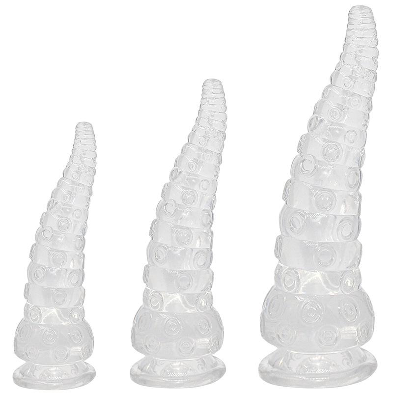 Octopus Tentacle Anal Plugs & Beads Set - Large, Medium, Small Sizes, Chrysanthemum Dilator Sex Toys.
