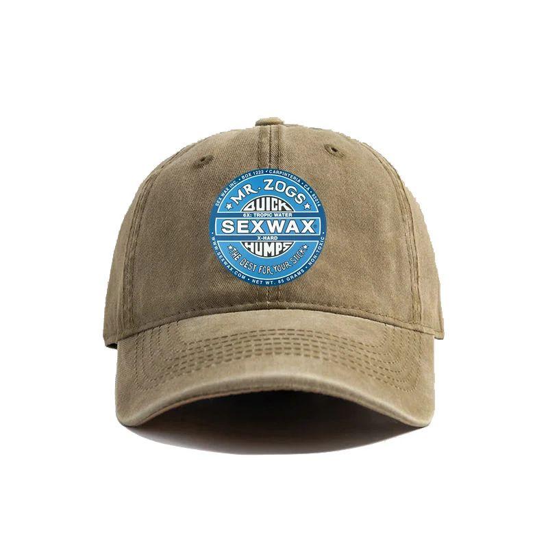 Summer Wax Mr Zogs Surf Baseball Caps Distressed Hats Dad Cap Men Women Retro Outdoor Summer Adjustable Hats