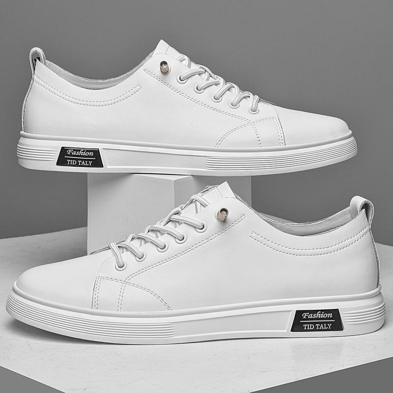 Fashion Genuine Leather Casual Shoes Versatile Men Oxford Shoes Outdoor Stylish Man Sneakers Skateboard Footwear Leisure Tenis Masculino