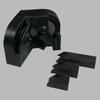 2025+ Black Multi-Functional Drill Bit Sharpener Tool with 6 Pcs Grinding Wheels