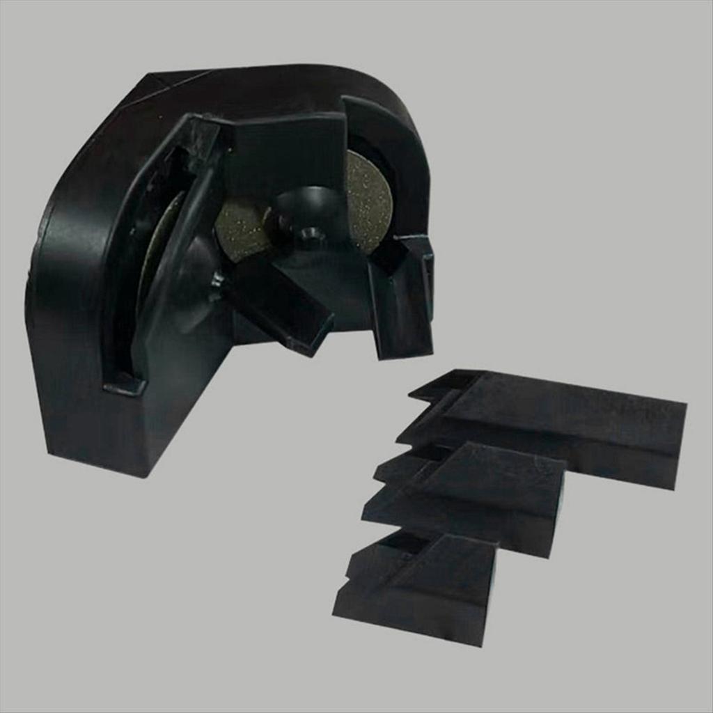 2025+ Black Multi-Functional Drill Bit Sharpener Tool with 6 Pcs Grinding Wheels
