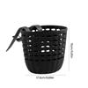 Front Handlebar Basket Waterproof Childrens Bicycles Basket Plastic Tricycle Basket for School, Outdoor, Cycling