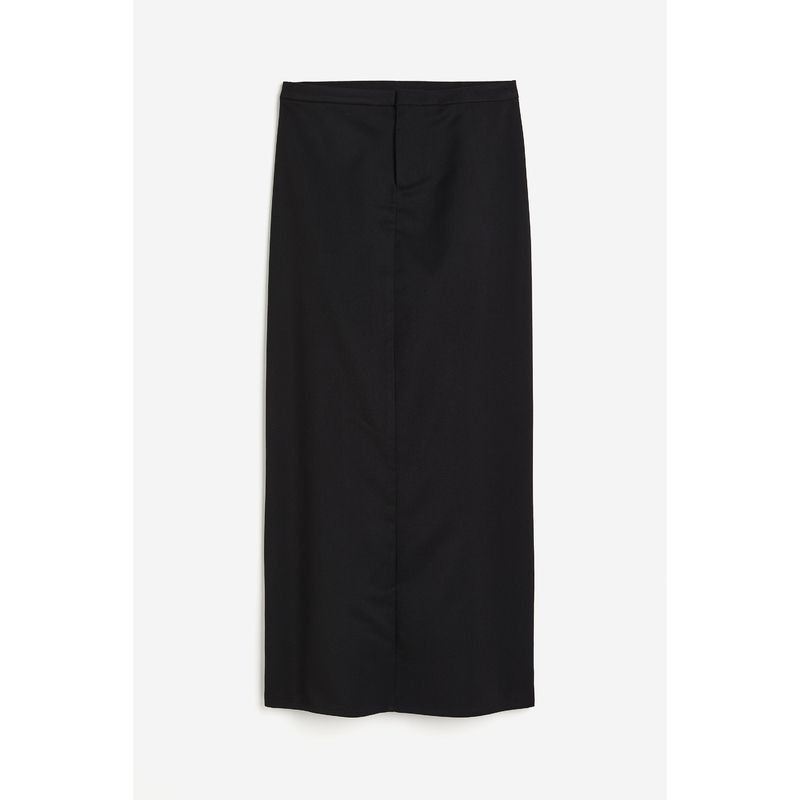 

HM Women s Skirt Autumn Diagonal Cloth Style Straight-leg Design Suit Skirt 1207310 Black 155/60A