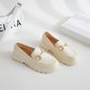 2023 Women's British Style Waterproof Platform Loafers: Versatile, Non-slip, Casual Outdoor Rain Shoes