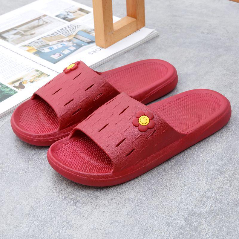 

Women s Non-Slip Red PVC Sandals: Comfortable Casual Flip-Flops for Daily Outdoor Use Size 36-37