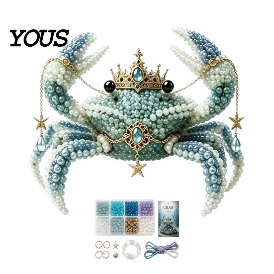 Artistieke kralensets voor vensterbank Mythische Oceaan DIY kralenset, Thematische sieradenmaakset, Creatieve knutselbenodigdheden Huis Zeedier Knutselbenodigdheden