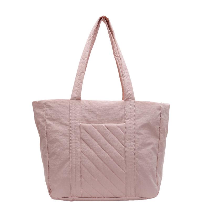 New large-capacity underarm commuter bag cotton bag simple casual tote bag fashionable versatile shoulder bag