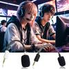 Gaming Headset Microphone Replacement for BlackShark V2 V2Pro V2SE 3.5MM Detachable Noise Reduction Wireless Headset Boom MIC with Foam