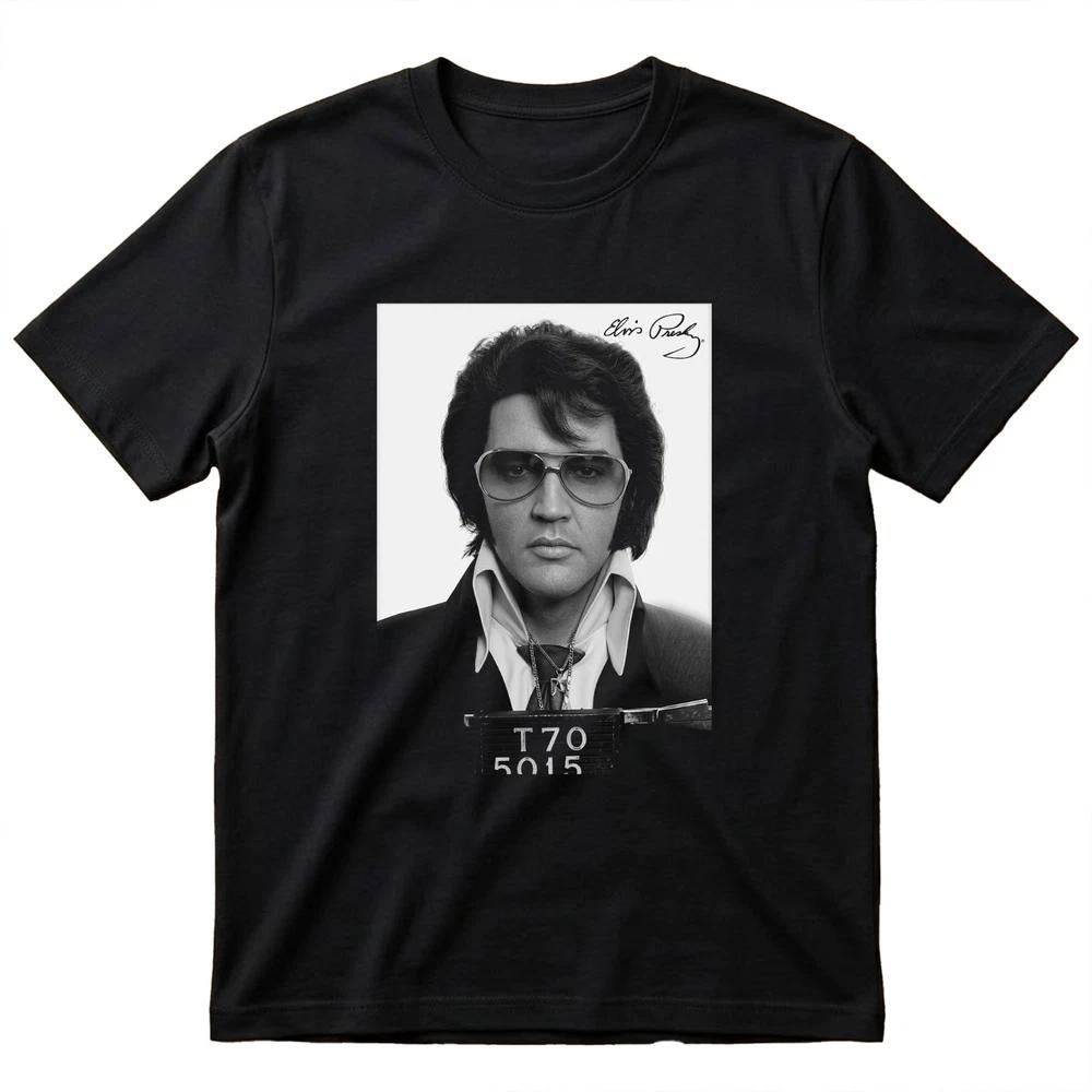 Elvis Presley Mugshot Poster Cool Unisex Unisex Unisex T Shirt S