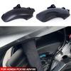 Plastic Motorcycle Mudguard Matte Black Carbon Fiber Rear Extension Splash Pad Protection Cover for PCX160