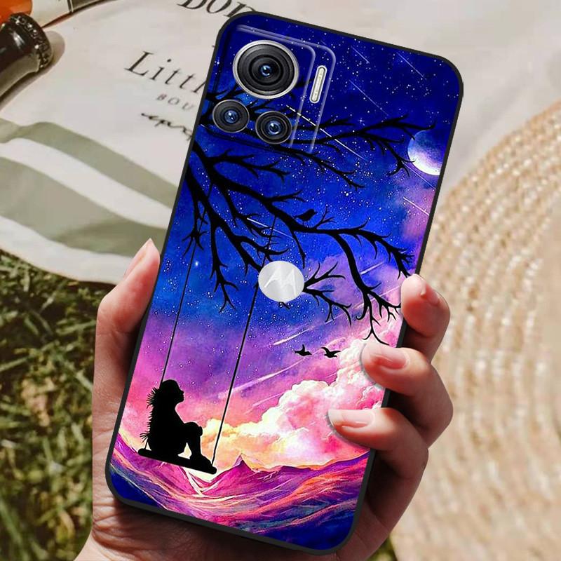 For Motorola Edge 30 Ultra Case Edge X XT-2201 Soft Silicone Back Cases For Moto Edge 30 Ultra TPU Phone Cover Protective Coque