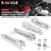 Footrest Pedals Foot Pegs Pedals For BMW S1000R S1000RR HP4 1000 R NineT Racer Motorcycle Rider Passenger Front Rear Bracket