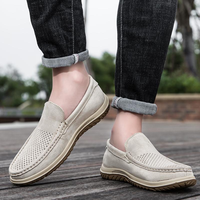 Fashion Leather Shoes Casual Business Shoes for Men Dress Tenis De Hombre Moccasins Mokasin Tenis Caballero Designer