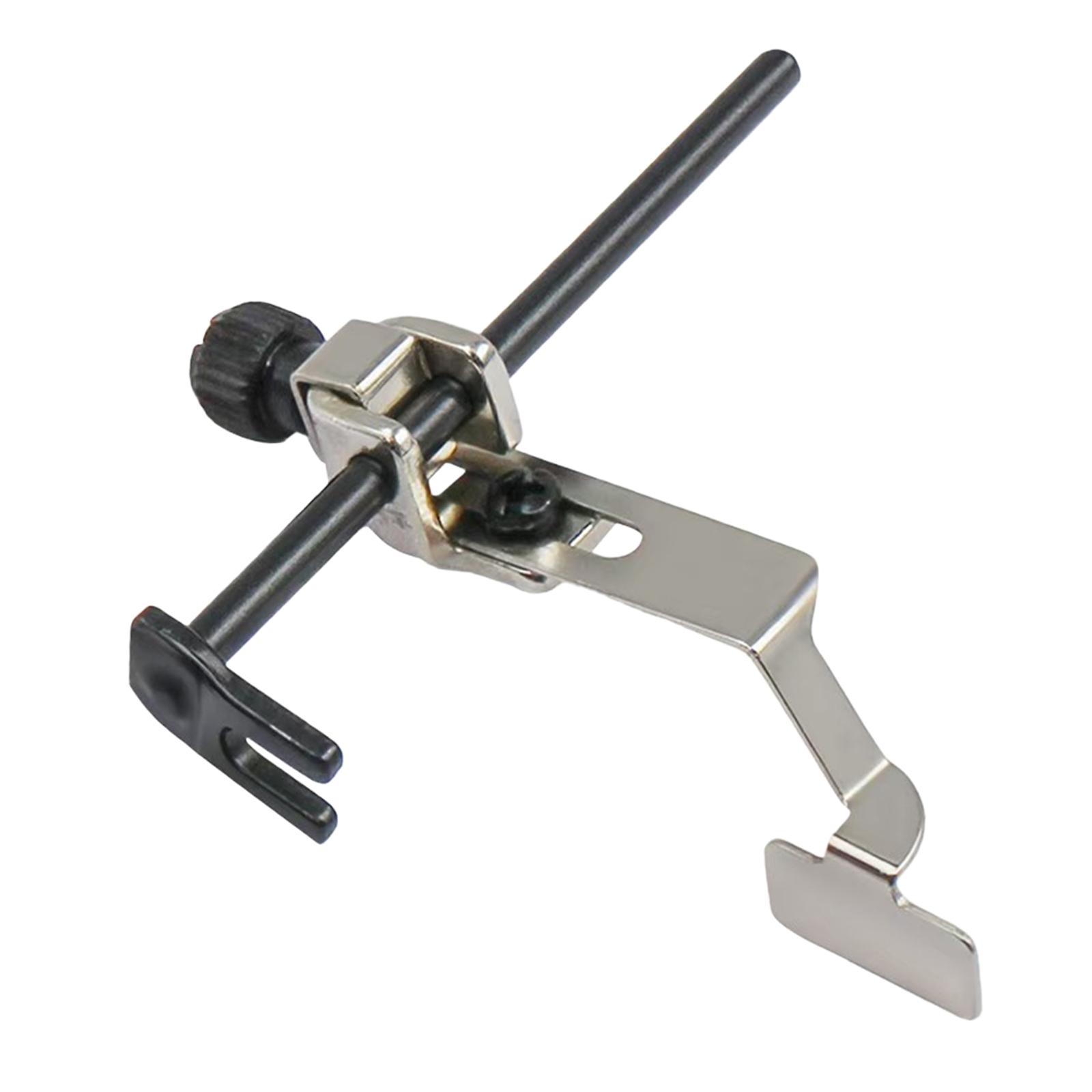 

Adjustable Sewing Seam Guide Steel Machine Gauge Sewing Tool Attachment for Universal Sewing Machine single sided