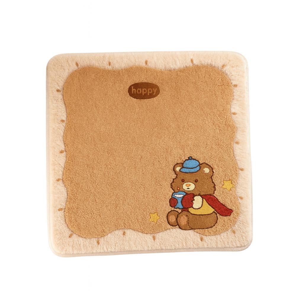 Cartoon Chair Cushion Anti-slip Dining Chair Pad Cute Plush Seat Cushion  Home Office