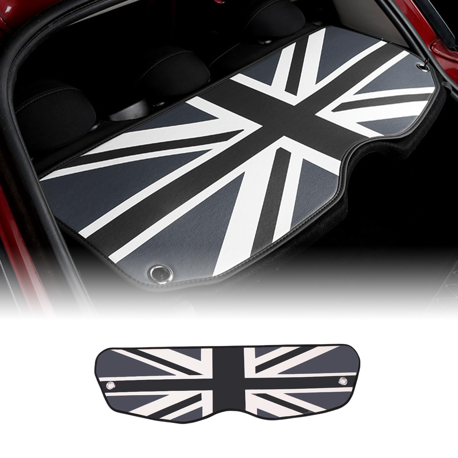 

FDAIUN BMW Mini Countryman R60 Коврик для багажника, кожаный коврик, пылезащитный коврик, аксессуары, украшения, стильный индивидуальный наряд, совместимый с Mini Cooper, интерьер серый