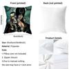 E-ElviraS Mistress of the Dark Cushion Cover Pattern Printed Pillowcase for Living Room Sofa Cushion Cover & Bedroom Decor