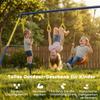 Swing Frame Up To 150 Kg 3-in-1 Kids Swing with Classic Swing, Gymnastic Rings, Standing Swing, 285x160x181 Cm