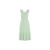 Sleeveless Dresses Women's Green Moderate Long CA669-GN