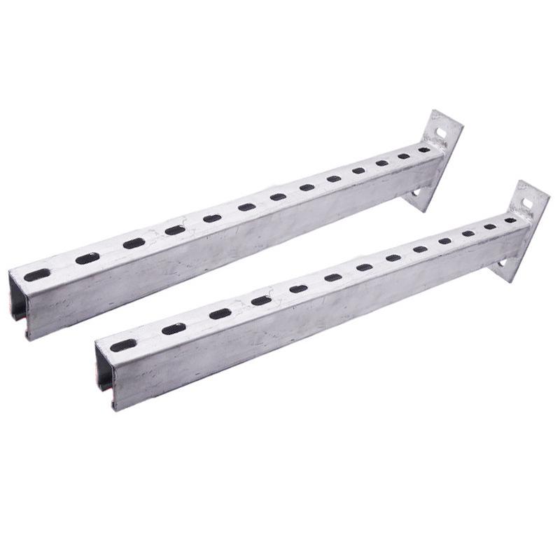 T-Type Galvanized Seismic Support for Integrated Cable and Ventilation Ducts
