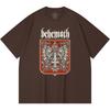 230 g/m² 100% Baumwolle Heavy Metal T-Shirt Rockband Beliebte Musik Druck Unisex Schweres Baumwoll-T-Shirt