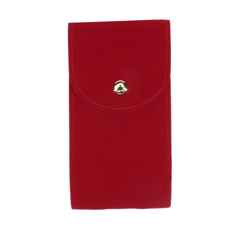 Portable Jewelry Watch Organizer Protective Bag with Flip Cover Trvel Single Watch Storage Pouch