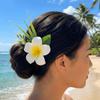 Elegant Side Clip Hair Clip Temperament Bohemian Style Hair Clip Fashion Plumeria Hair Comb  Beach