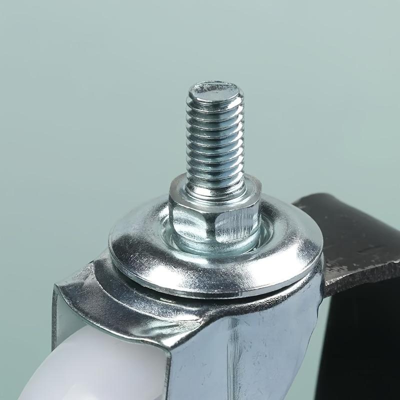 1,5 tommers kraftige svinghjul, M8*15mm, Stillegående gjengestang for vogn, møbelben, barnesenghjul, verkbenktilbehør