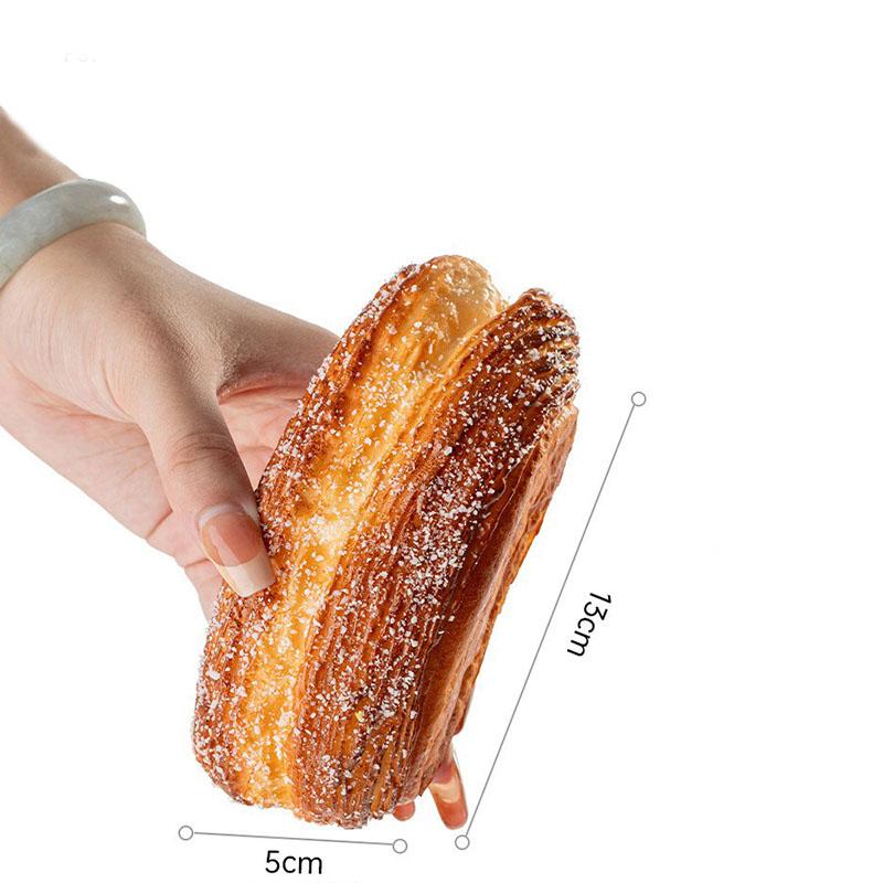 Fake desiccated coconut Bread PU Siumlation Cake For 2026 home decoration kids teach ads sketch model Artificial Food