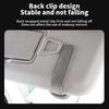 Universal Car Sunglasses Holder Magnetic Eyeglass Hanger Clip Magnetic Leather Eyeglass Hanger Clip Car Accessories