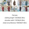 Lässige Boho Bikini Cover-ups Blattdruck Übergroßes Strand-Cover-Up Offene Vorderseite Langes Kleid Strandmode Für Damen