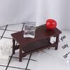 1/12 Dollhouse Miniature Retro Wooden Coffee Table Furniture Toys Accessories