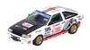 Inno Models Toyota Corolla AE86 Levin TRACKERS RACING 1/64 (Finished Model)