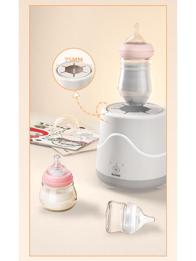Portable Three-Speed Automatic Milk Shaker with Timer and Insulation
