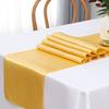 Satin Table Runner 69" X 12" Solid Color Table Runner Wrinkle Resistant Silky Smooth Table Runner for Dining Table Wedding Bridal Shower Modern Events