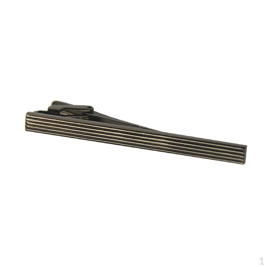 

1 Piece Tie Clip Men Cufflinks Clips бронзовий