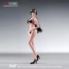 1/12 Scale Female Body, 6-Inch Super Flexible 22-Joint Seamless Female Body Micro Beauty 3D Action Doll with Detachable Legs, Suitable for Hobby Colle