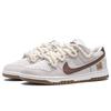 Nike Dunk Mocha Bear Abrasion Resistant Slip Resistant Abrasion Resistant Slip Resistant Low top Skateboard Shoes DO9457-100(Team645-)